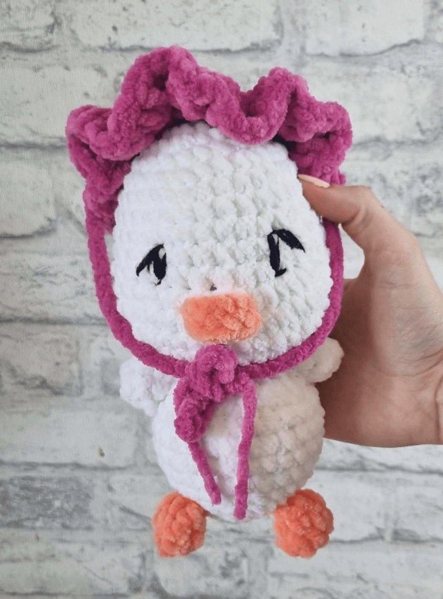 Canard en peluche