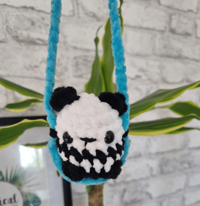 Pendentif rétroviseurs Panda