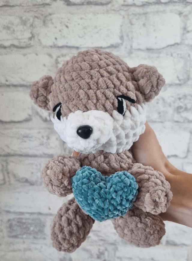 Loutre doudou câline